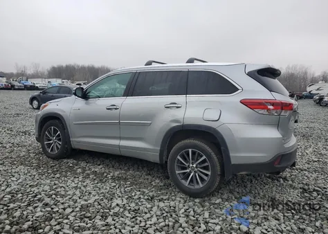 2017 Toyota Highlander Hybrid from USA, damaged, VIN 5TDJGRFH2HS033317
